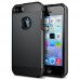 iPhone 5/5S Outfit Aluminum and Polycarbonate Dual Case, Black & Grey